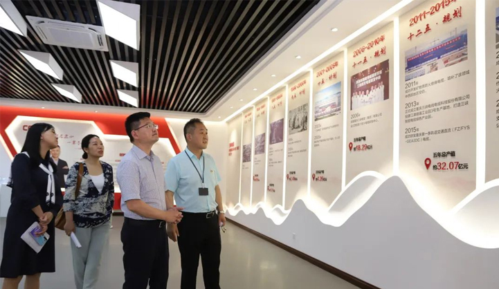 江津區(qū)副區(qū)長梁其凱一行蒞臨三峽電纜考察調(diào)研