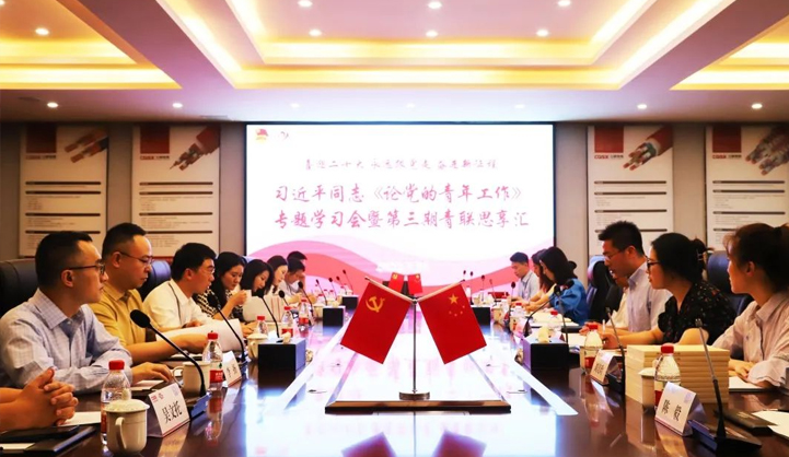 重慶市青年聯(lián)合會第三期“青聯(lián)思享匯”活動在三峽電纜舉行