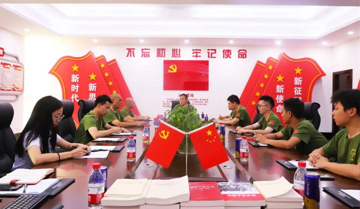 三峽電纜開展“共敘軍旅情 同圓三峽夢”在職退役軍人座談會