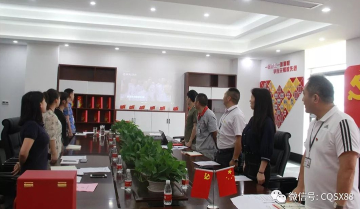 三峽電纜黨支部選舉大會暨七月“主題黨日”